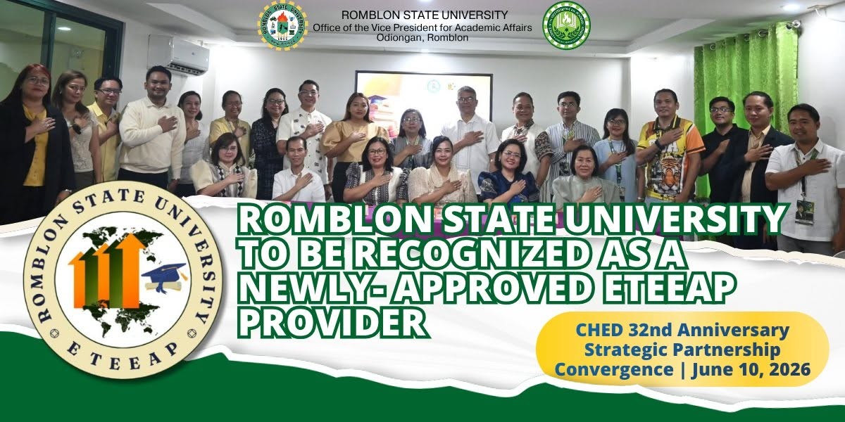 Romblon State University to Be Formalized as ETEEAP Provider at the 32nd CHED Anniversary